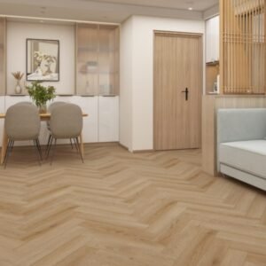 sunlit sienna herringbone