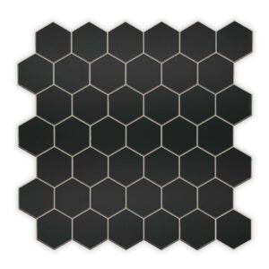 black hexagon