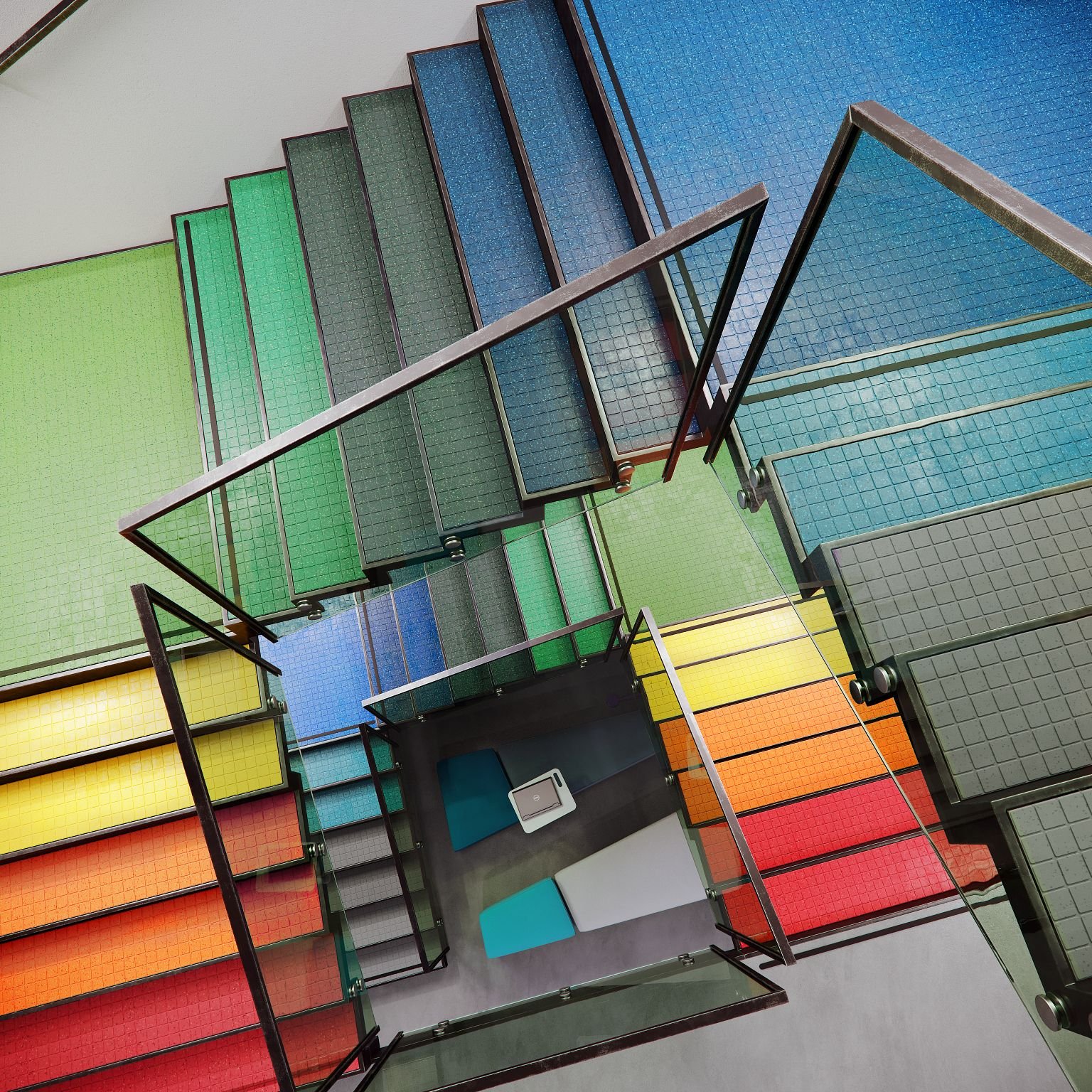 peldaños de escalera colorspec