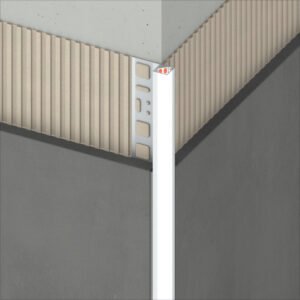 perfil led en forma cuadrada